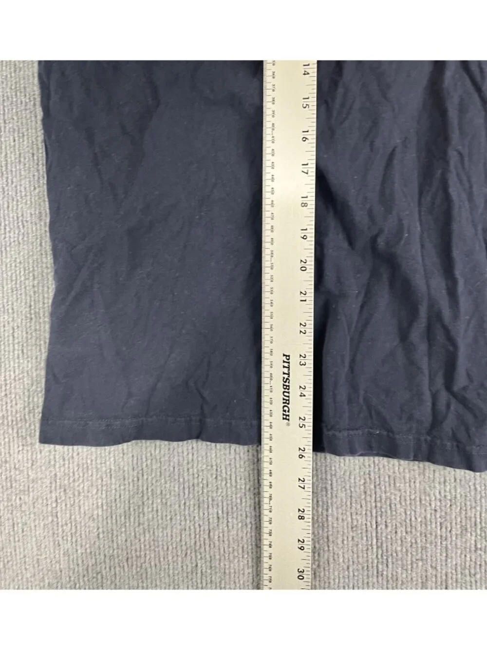 The North Face Mens Blue Long Sleeve Graphic Tee Size S